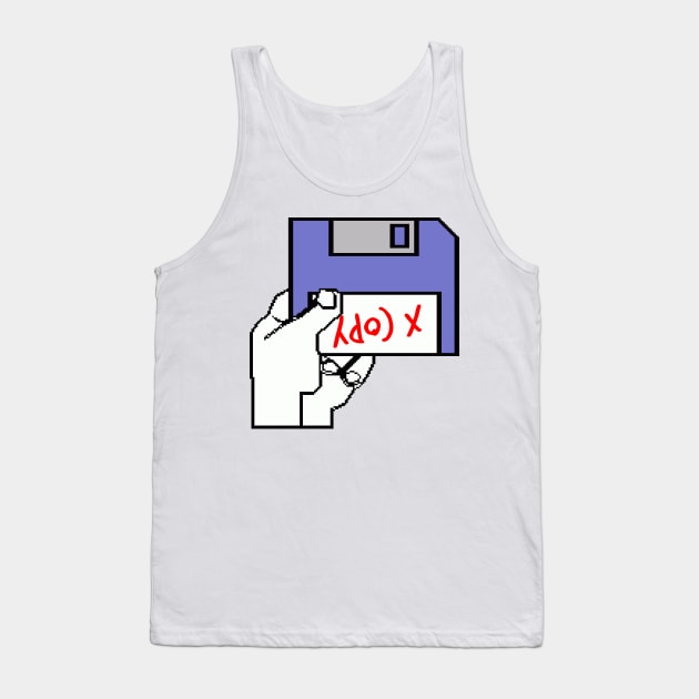 Amiga A500 X Copy Tank Top by onekdesigns